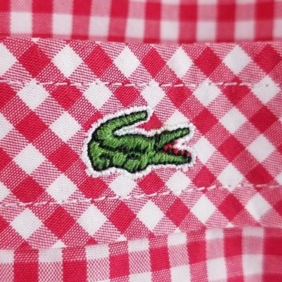 Rare - Lacoste Red! Collection Mens Shirt - Picture 4 of 6